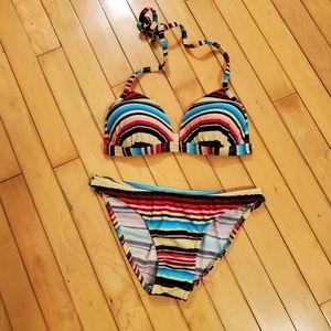 VENUS Striped Bikini